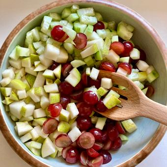 Photo of Pear, Grape and Cucumber Salad part 2