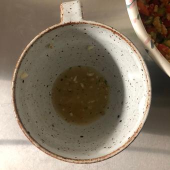 Chickpea dressing